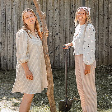 Anna Katharina Geweth, Kita-Leitung und Johanna von der Trappen, stellvertretende Kita-Leitung