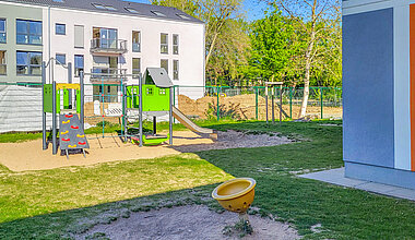Koeln Gremberghoven Familienzentrum - Spielplatz