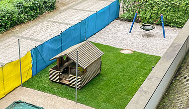 Kita Little Giants München Ramersdorf Neuperlach - Spielplatz