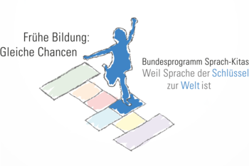 Sprach-Kita frühe Bildung gleiche Chancen Logo