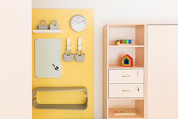 Schrank der Kita Kleine Riesen München Neuperlach-Zentrum