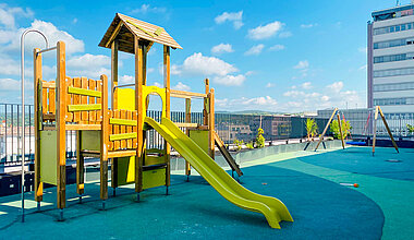 Kita Kleine Riesen Aschaffenburg City Galerie - Spielplatz