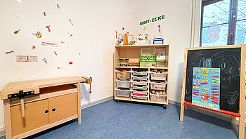 Kita Little Giants Esslingen Alte Feuerwache - MINT-Ecke