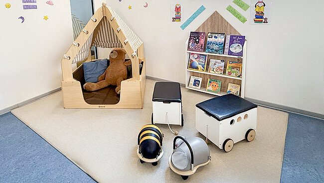 Kita Little Giants Esslingen Alte Feuerwache - Sitz- und Leseecke