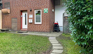 Kita Petits Géants Hamburg Lokstedt - Kita-Eingang