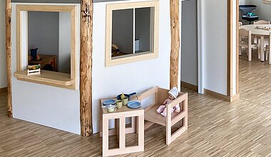 Kleine Riesen Nürnberg Rennweg - Krippe  Gruppenraum