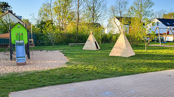 Kita Kleine Riesen Köln Dellbrück - Spielplatz